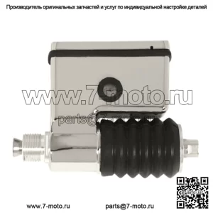 Хромированный сменный главный цилиндр заднего тормоза OE 42474-90A Harley Dyna 91-05 (для: Harley-Davidson)