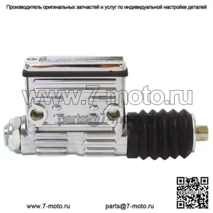 Хромированный задний главный тормозной цилиндр OE 42456-87 Harley Sportster XL 87-03 (Для: Harley-Davidson)