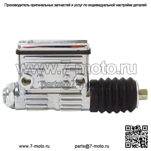 Хромированный задний главный тормозной цилиндр OE 42456-87 Harley Sportster XL 87-03 (Для: Harley-Davidson)