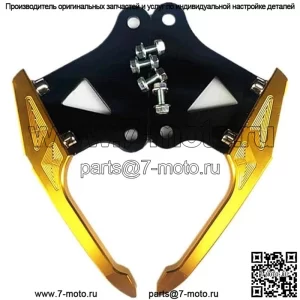 Подлокотник для мотоцикла, пассажирский для HON & DA MSX 125 SF M3 M5, локомотив с маленькой обезьянкой, задний подлокотник, аксессуары для электромобилей, установка хвоста мотоцикла (цвет: 4)