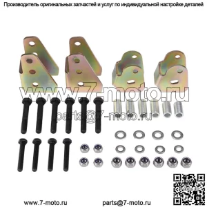 UTV Heavy Duty 2-дюймовые передние и задние подъемные комплекты для Kawasaki Teryx 800/4 800 2014-2022 гг.