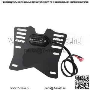 Светодиодный держатель фонаря номерного знака UTV/ATV для 1,25 "-2" Polaris RZR Can Am X3 Honda