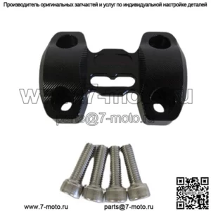 K-racing ADV adv150 Ручка с ЧПУ. Крепление стойки. Кронштейн верхней крышки. BK.