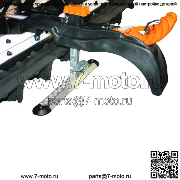 Задняя система крепления прицепа для снегохода Superclamp Bowdrik 2001-SC-rear-ST