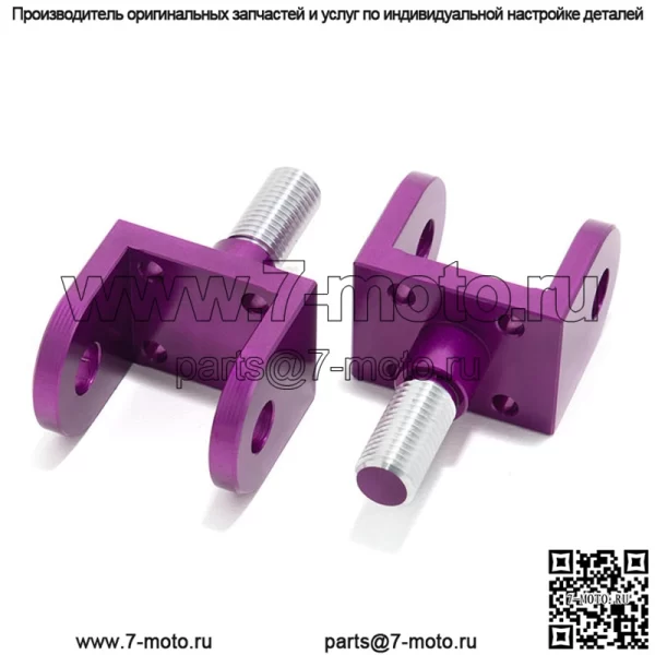 Детали обновления: крепления подножек для Sur-ron Light Bee X / Segway X160 X260 - Image 3