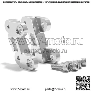 Детали кронштейна для опускания подножек мотоцикла на заказ для Sur-ron Light Bee X/Segway X160 и X260