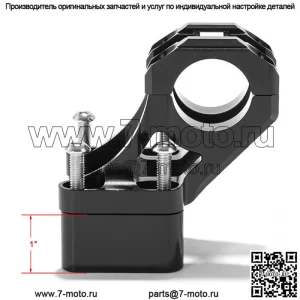 Изготовленные на заказ 1 "1,5" 2" зажимы для крепления на руль мотоцикла для Segway X260/Sur-ron Light Bee/Talaria Sting