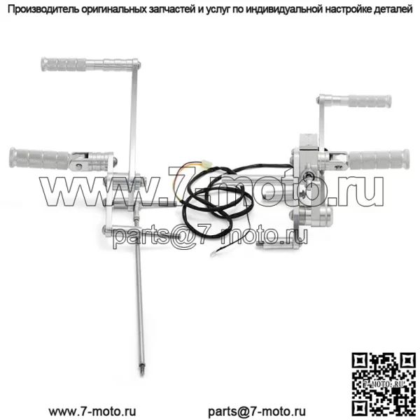 Новый дизайн 4-дюймового мотоцикла с передним управлением и ЧПУ для Suzuki - Image 2