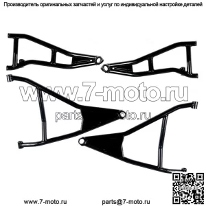 Подходит для Can-Am Maverick X3 2017, новые стальные сверхмощные А-образные рычаги с высоким зазором