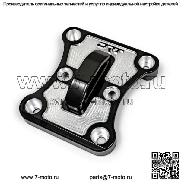 DRT 2017+ Can Am Maverick X3 Заготовка Алюминиевая пластина радиуса стержня черная