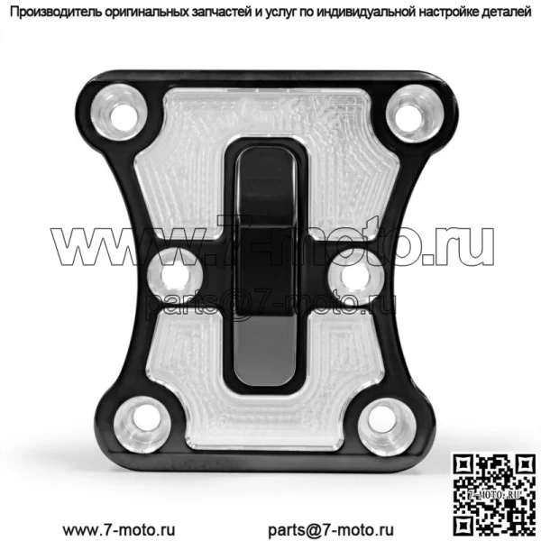 DRT 2017+ Can Am Maverick X3 Заготовка Алюминиевая пластина радиуса стержня черная - Image 2