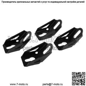 Крепежные адаптеры Tusk Maverick X3, 4 шт. в упаковке, с черным порошковым покрытием для CAN-AM