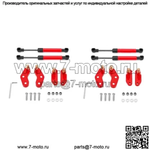 Подходит для 17-23 Can-Am Maverick X3 MAX R BR Turbo Red Billet Алюминиевый комплект открывания дверей