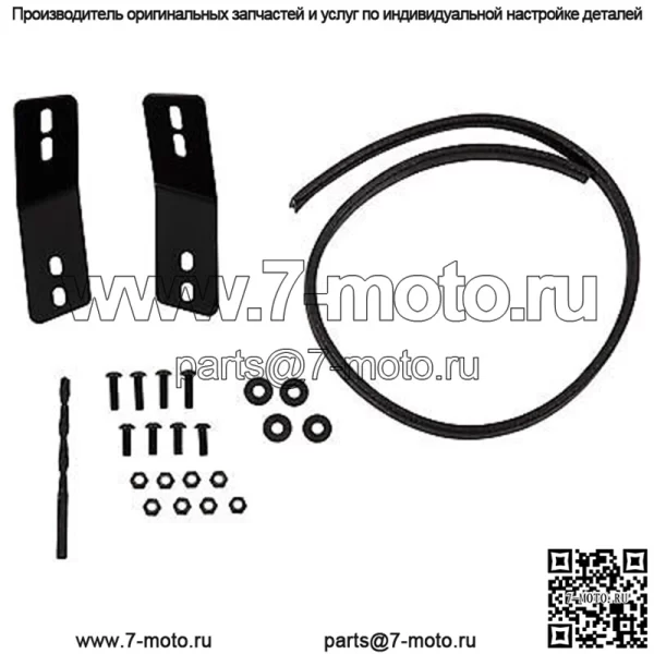 Грузовая баррикада Tusk с черным порошковым покрытием для CAN-AM Maverick X3 Max X RS Turbo - Image 2