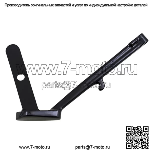 Gloss Black Stock Long Kickstand 2018+ Harley Softail FXFB (Для: Harley-Davidson)