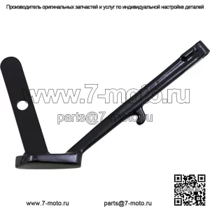 Gloss Black 1" Under Stock Kickstand 2018+ Harley Softail (Для: Harley-Davidson)
