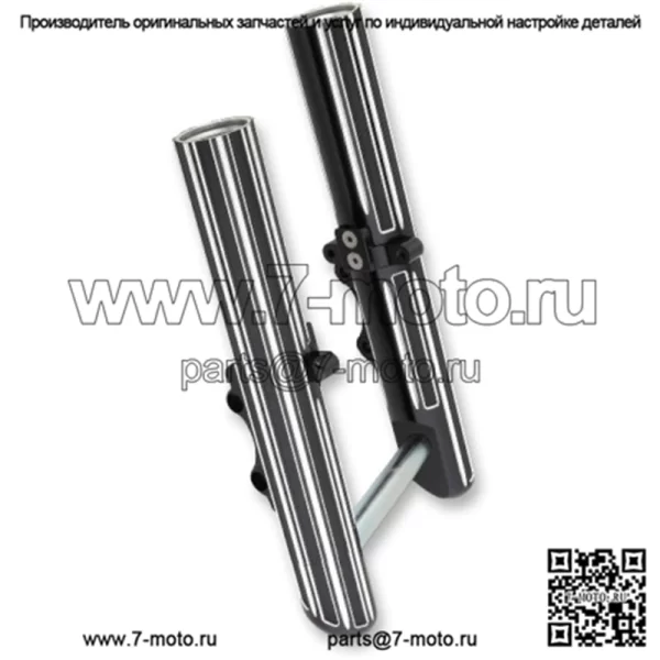 , 10-й калибр, однодисковый, нижняя вилка с горячими ножками, нижняя ось вилки Harley Touring 2000+ (для: Harley-Davidson)