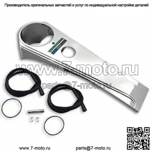 Новая хромированная цельная приборная панель Long Rider Harley Davidson Softail & Shovelhead (Для: Harley-Davidson)