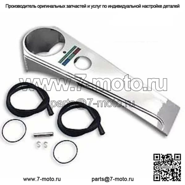Новая хромированная цельная приборная панель Long Rider Harley Davidson Softail & Shovelhead (Для: Harley-Davidson)