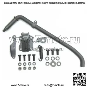 Новая реплика паркеризованного комплекта сборки подставки Jiffy Kickstand Panhead Knucklehead 50003-36 (для: Harley-Davidson)