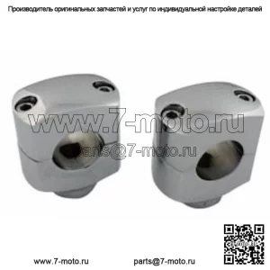 Комплект хромированных коротких штоков 1 1/2 дюйма Harley 1-дюймовый руль Harley Custom (для: Harley-Davidson)