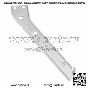 Хромированный кронштейн левой направляющей седельной сумки Harley 85-08 FL Touring OEM 90718-79C (Для: Harley-Davidson)