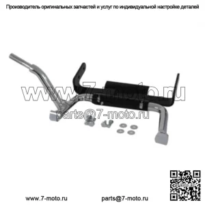 Регулируемая хромированная центральная подставка V-Twin OEM 98959-08 Harley Softail FLST 08+ (Для: Harley-Davidson)