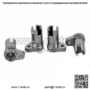 Комплект держателей толкателя из полированного алюминия Harley Ironhead Sportster XL (для: Harley-Davidson)