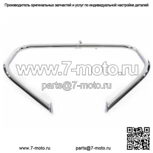 Хромированная передняя защита двигателя 1-1/4 дюйма 1984-1987 Harley Touring 49184-84A (Для: Harley-Davidson)