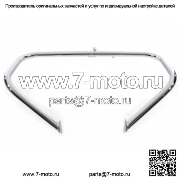 Хромированная передняя защита двигателя 1-1/4 дюйма 1984-1987 Harley Touring 49184-84A (Для: Harley-Davidson)