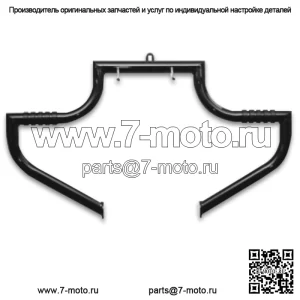 Защита двигателя Lindby 1,5" Black Magnumbar Highway Crash Bar 97-17 Harley Touring (Для: Harley-Davidson)