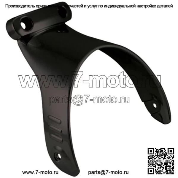 Фара V-Factor Черные фонари и кронштейн Черный алюминий Harley V-Rod 2002+ (Для: Harley-Davidson)