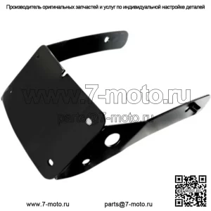 Крепление для держателя рамки номерного знака Cycle Vision Black Curved Harley 09+ Sportster (Для: Harley-Davidson)