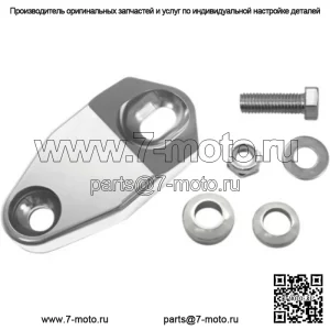Полированные удлинители фар Memphis Shades Harley Dyna FXD FXDL 91-05 (Для: Harley-Davidson)
