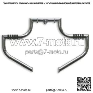 Защита двигателя Lindby 1,5 дюйма, хромированная магнумбар, шоссейная защита 97-17 Harley Touring (для: Harley-Davidson)