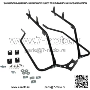 Крепления для седельной сумки Cycle Visions Hard Bagger Tail Harley Softail 18+ FLSL FXBB M8 (Для: Harley-Davidson)