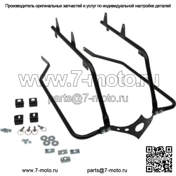 Крепления для седельной сумки Cycle Visions Hard Bagger Tail Harley Softail 18+ FLSL FXBB M8 (Для: Harley-Davidson)