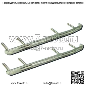 Комплект из 2 штанг Deuce Bar Arctic Cat ZR 900 EFI / Sno Pro 2006, 6 дюймов, твердосплавный