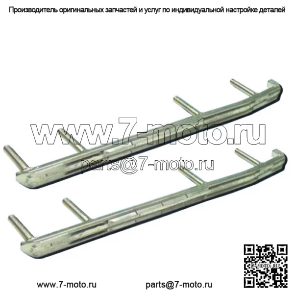 Комплект из 2 штанг Deuce Bar Arctic Cat ZR 900 EFI / Sno Pro 2006, 6 дюймов, твердосплавный