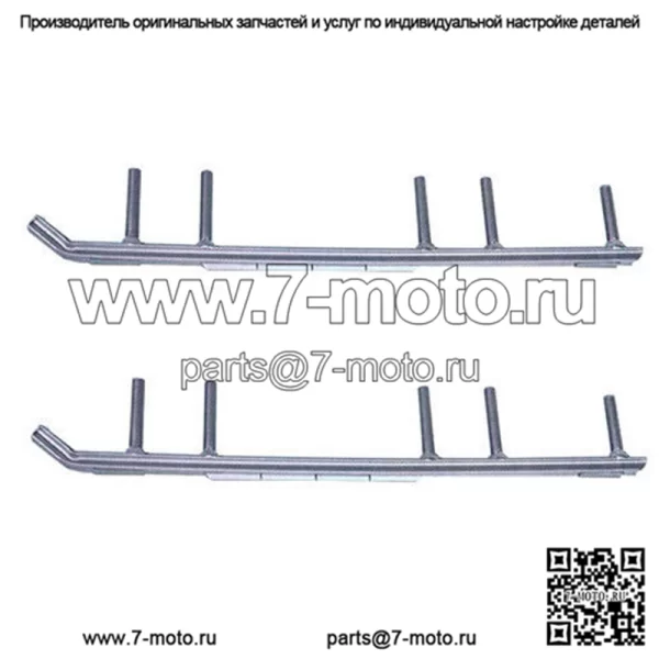Ski-Doo Renegade BackCountry X 800R 2016 6 дюймов карбидный руль Stud Boy Shaper Bar