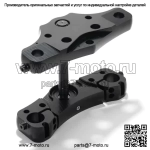 Мотоцикл Triple Tree 6 градусов с наклоном для Harley Davidson Touring 21 "23" переднее колесо