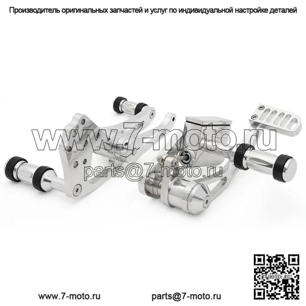 Для Harley Davidson Softail 84-99 полированная алюминиевая заготовка мотоцикла с передним управлением