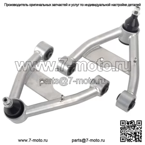 Передние верхние рычаги с подъемом 2–4 дюйма для Chevy S10 GM S15 4WD 1982–2001 годов выпуска, серебристый