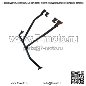 Can-Am Maverick X3 Max X3 2017-2022 OEM, черная передняя защитная планка 715002889