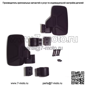 Комплект регулируемых ударопрочных съемных зеркал 2 дюйма Bad Dawg 693-3560-20