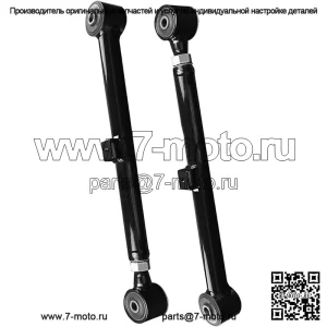 Регулируемый задний нижний рычаг подъема 0–6 дюймов для 09 10–18 RAM 1500, 20–21 Jeep Gladiator, комплект регулируемой подвески из 2 предметов, подъем трубчатых рычагов от 0 до 6 дюймов
