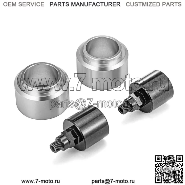 Для Polaris Ranger 400 570 800 500 Crew среднего размера спереди и сзади 2 "полный подъемный комплект