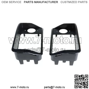 Для Club Car Golf Cart DS черные рамки для фар водителя 1016880 1016879 1993-UP