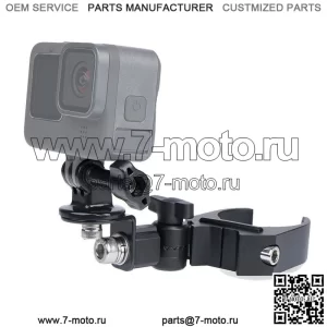 UTV ATV GoPro Кронштейн для каркаса поперечной устойчивости 1,75–2 дюйма. Алюминиевый монтажный кронштейн XPRITE (Для: более одного автомобиля)