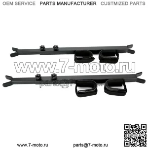 Для John Deere Gator Polaris Ranger Kawasaki Mule UTV ВЕРХНЯЯ СТОЙКА ДЛЯ ОРУЖИЯ (Для: более одного автомобиля)